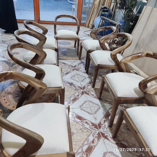 صندلی چوبی روستیک لونا خزرچوب
