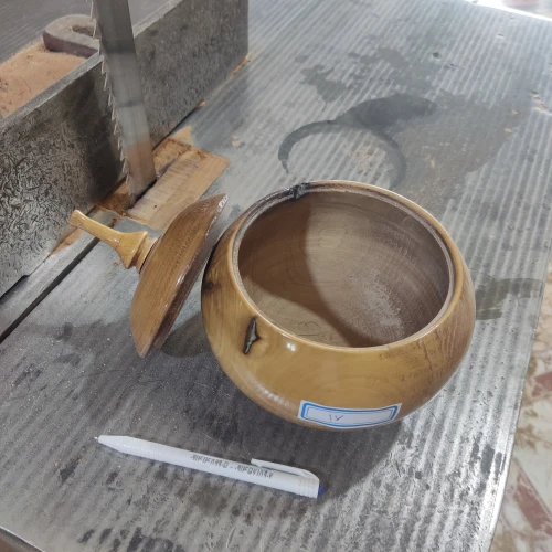 شکلات خوری چوب گردو قطر 20