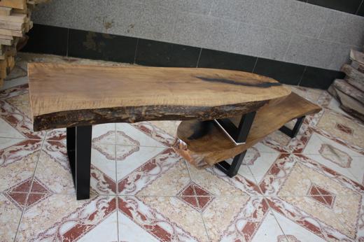 میز جلومبلی روستیک