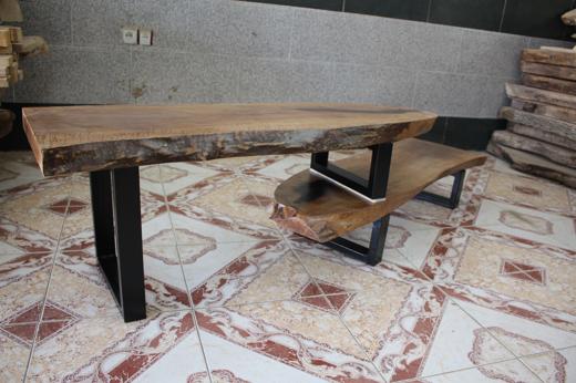 میز جلومبلی روستیک